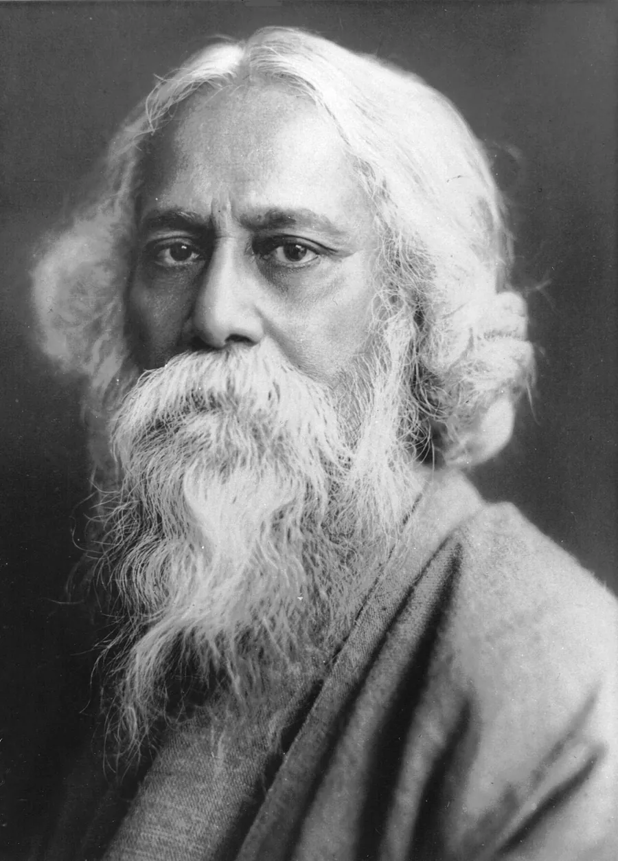 Historical photograph of educator Rabindranath Tagore